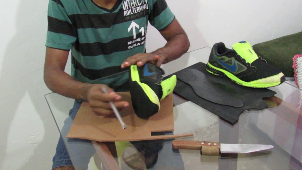 COMO CONSERTAR A SOLA DO TÊNIS - YouTube