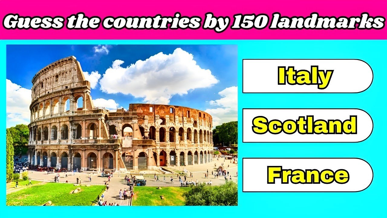 Guess the Country by Landmarks | Identify The Country by Monuments | Landmarks Quiz