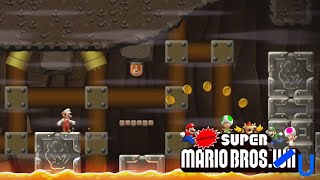 Adventure Super Mario Bros U Walkthrough 100%