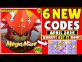 APRIL💥MEGAMON GLOBAL CODES 2026 - MEGAMON GIFT CODES 2026 - POCKET ARENA NEXT GEN CODES