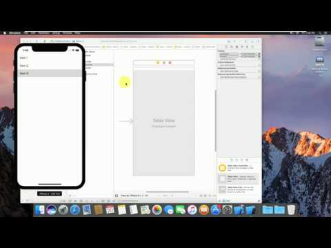 UITableView in ios with objective c - YouTube