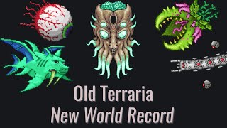 Terraria 1.3.5 All Bosses Speedrun in 2:05:29 - NMA Random Seed WR