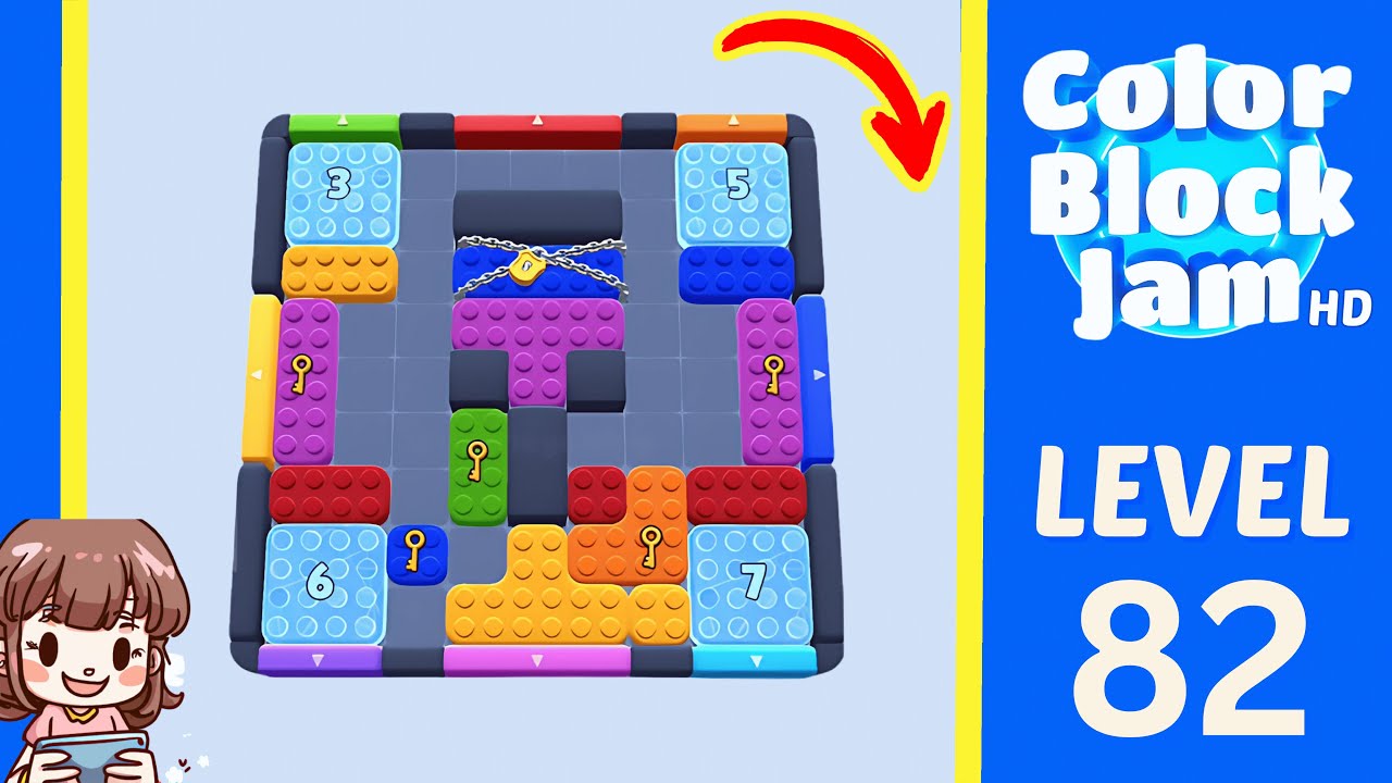 Color Block Jam Level 82 Solution Walkthrough - YouTube