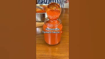 HOMEMADE TOMATO SAUCE 😍🍅 #tomato #recipe #italy #food #foodie #sauce
