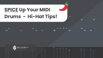 Advanced Hi-Hat Programming - MIDI Drums Tips! | Brickwall Sounds