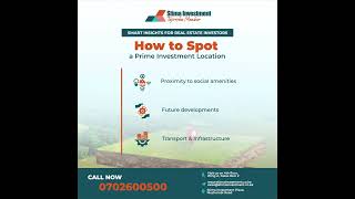 HOW TO SPOT A PRIME INVESTMENT LOCATION. #realestatekenya #kenyanrealestate #buyland