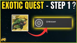 Exotic Quest for Season of the Deep - Step 1 - Exotic Fish - Broken Blade of Strife - Destiny 2