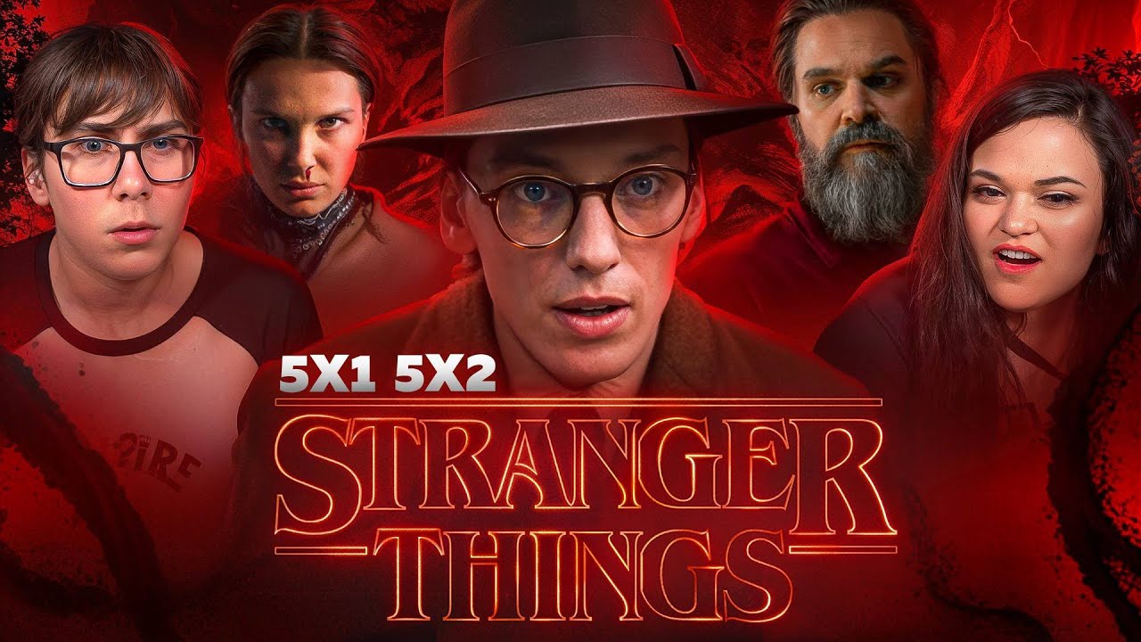 Stranger Things 5x1 & 5x2 Reaction | Season 5 Premiere |First Time Watching|