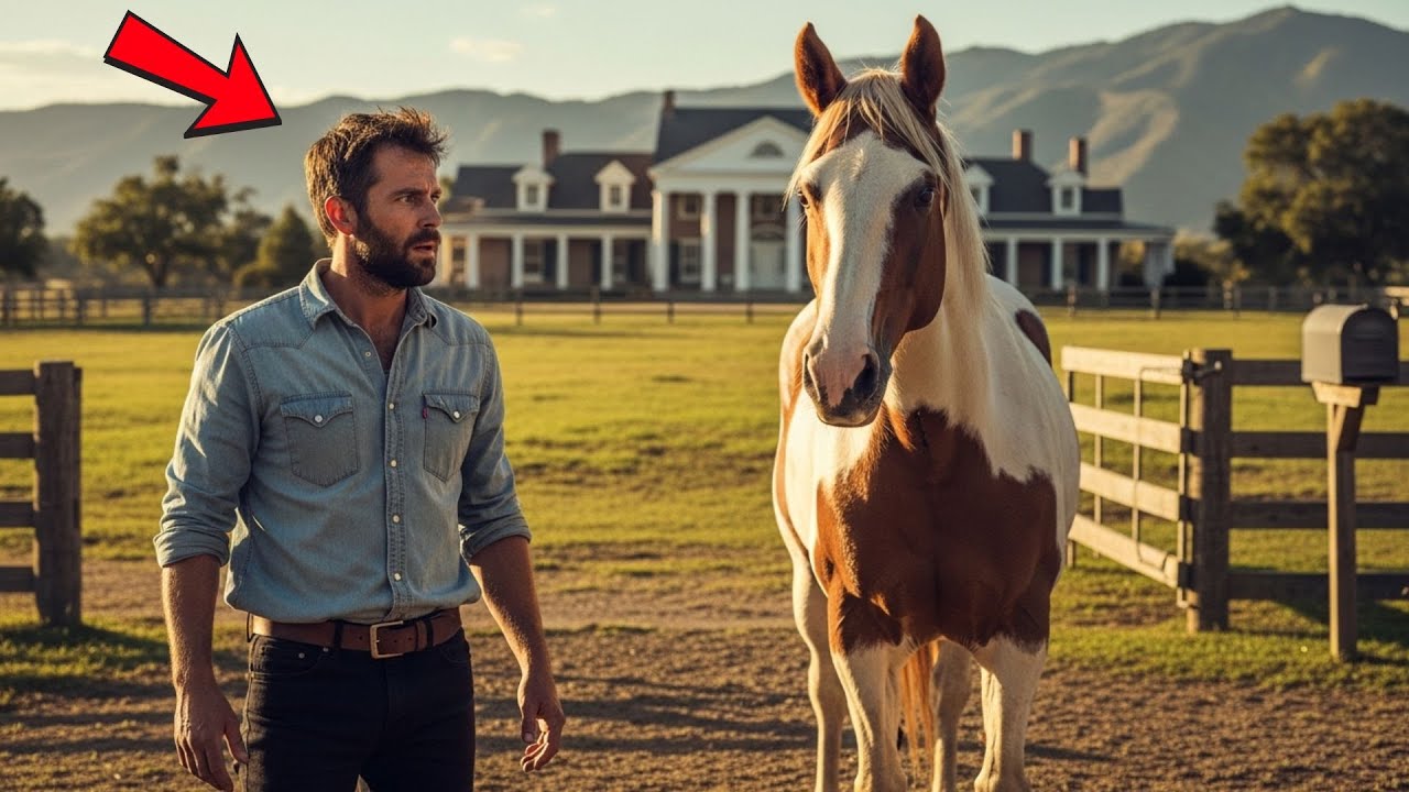 TODOS RIRAM QUANDO ELE HERDOU UM RANCHO EM RUÍNAS — MAS SEU CAVALO GUARDAVA UMA FORTUNA INIMAGINÁVEL