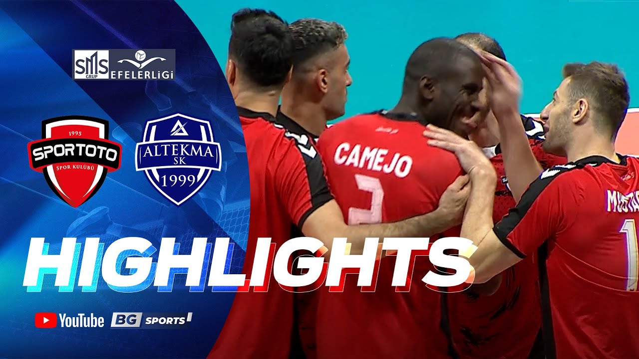 HIGHLIGHTS : Spor Toto vs Altekma | SMS Grup Efeler Ligi 2025/26 | 13.12.25