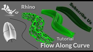 Rhino Tutorial : Flow Along Curve