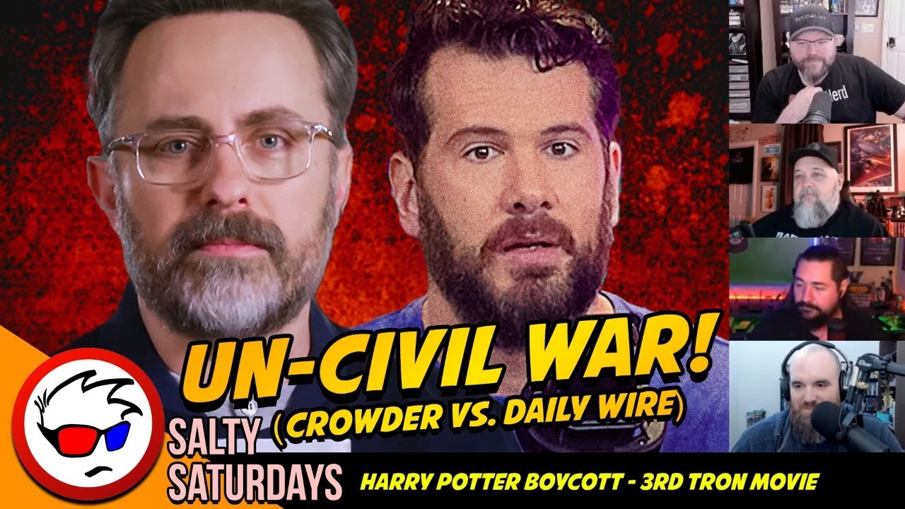 Crowder Declares WAR on Daily Wire - Harry Potter Boycott - Salty Saturdays