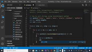 Bubble Sorting Strings in JavaScript using localeCompare