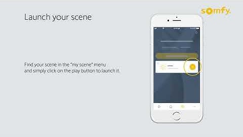 08 - How to create your own manual scene in the TaHoma app?