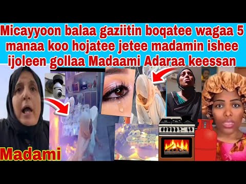 Micayyoo Balaa Gasitin Dutee Wagaa 5ni Manaa Koo Hojatee Jetee Madamin Ishee Waan Bayyee Namaa Ga 