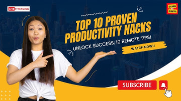 Unlock Remote Work Success: Top 10 Proven Productivity Hacks for Maximum Efficiency!