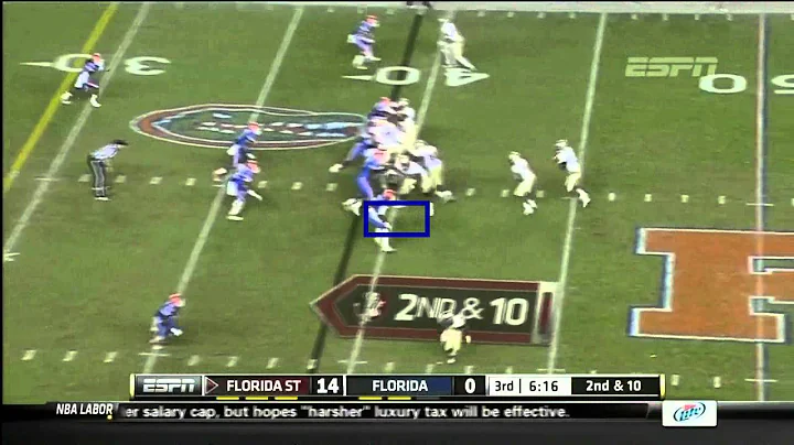 Ronald Powell vs FSU 2011