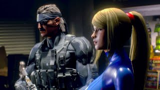 Samus Aran & OLD Snake Escape from Raccoon City - Resident Evil 3 Remake