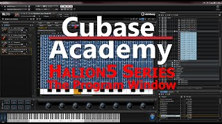Halion5 Series: The Program Window