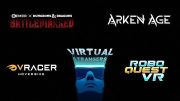 RoboQuest & VRacer Hoverbike (w/ GIVEAWAYS), Arken Age, Demeo x D&D: Battlemarked (Real Time Review)