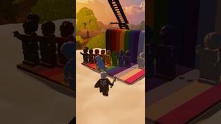 what’s at the end of the rainbow in LEGO FORTNITE? #legofortnite #fortnite