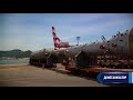 В южнокорейском порту Масан  стартовала отгрузка оборудования для Амурского ГПЗ.