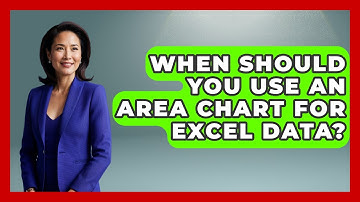 When Should You Use An Area Chart For Excel Data? - Docs and Sheets Pro