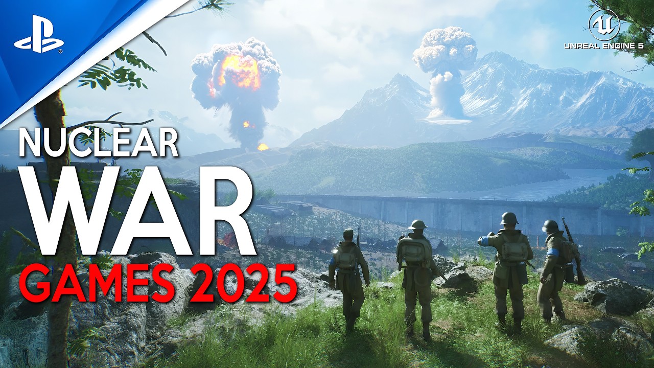 TOP 25 WAR GAMES With Massive Open World Nuclear Battles Coming In 2025 