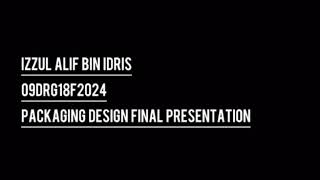 DVG 5042 - PACKAGING DESIGN