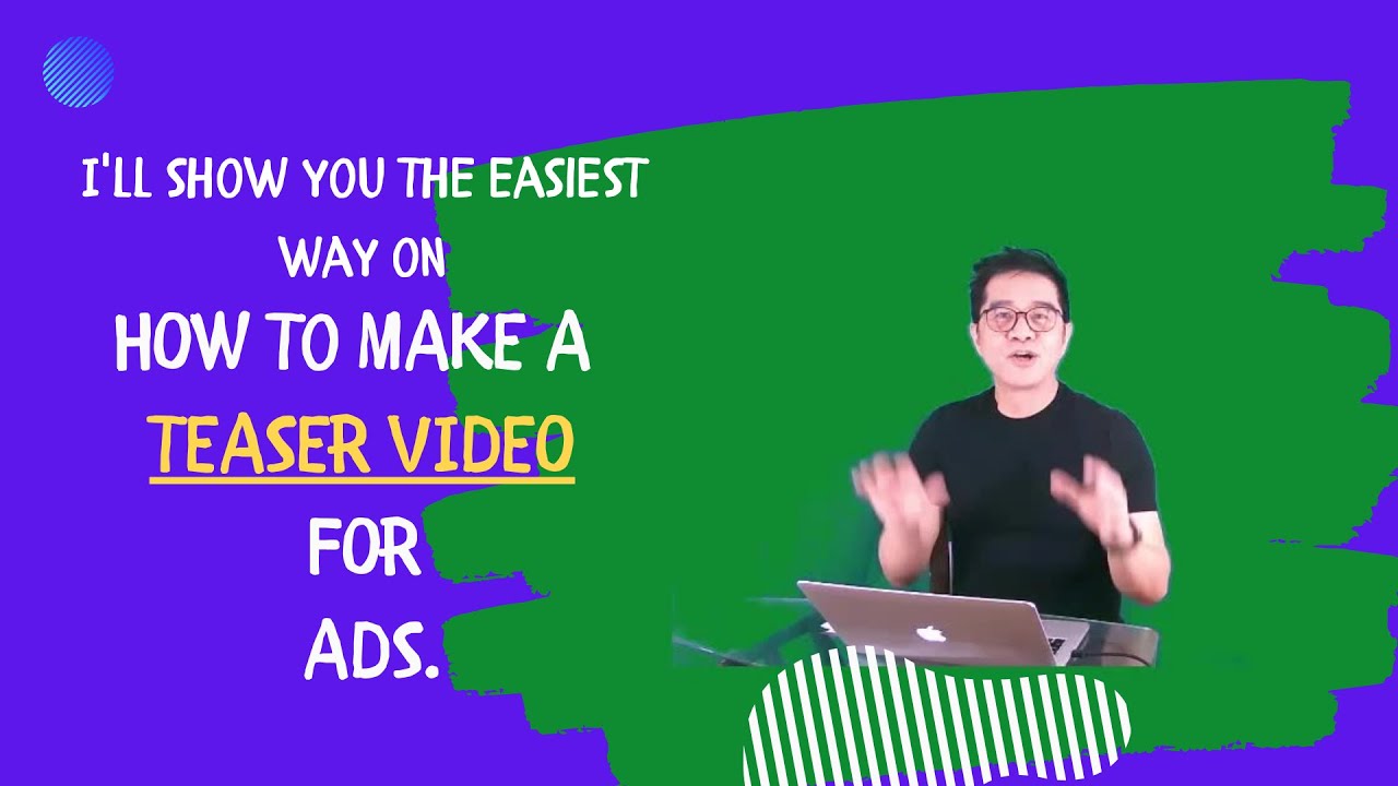 How to make a TEASER VIDEO for your ads - Video-editing Tutorial #1 ...