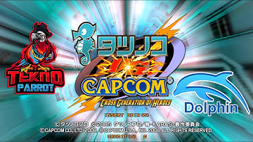 Tatsunoko vs. Capcom: Arcade PC (Teknoparrot and Dolphin)