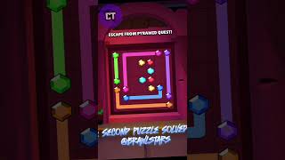 HOW TO SOLVE SECOND PUZZLE? Solved @brawlstars #brawlstars #escapepyramidquest #gaming #puzzle