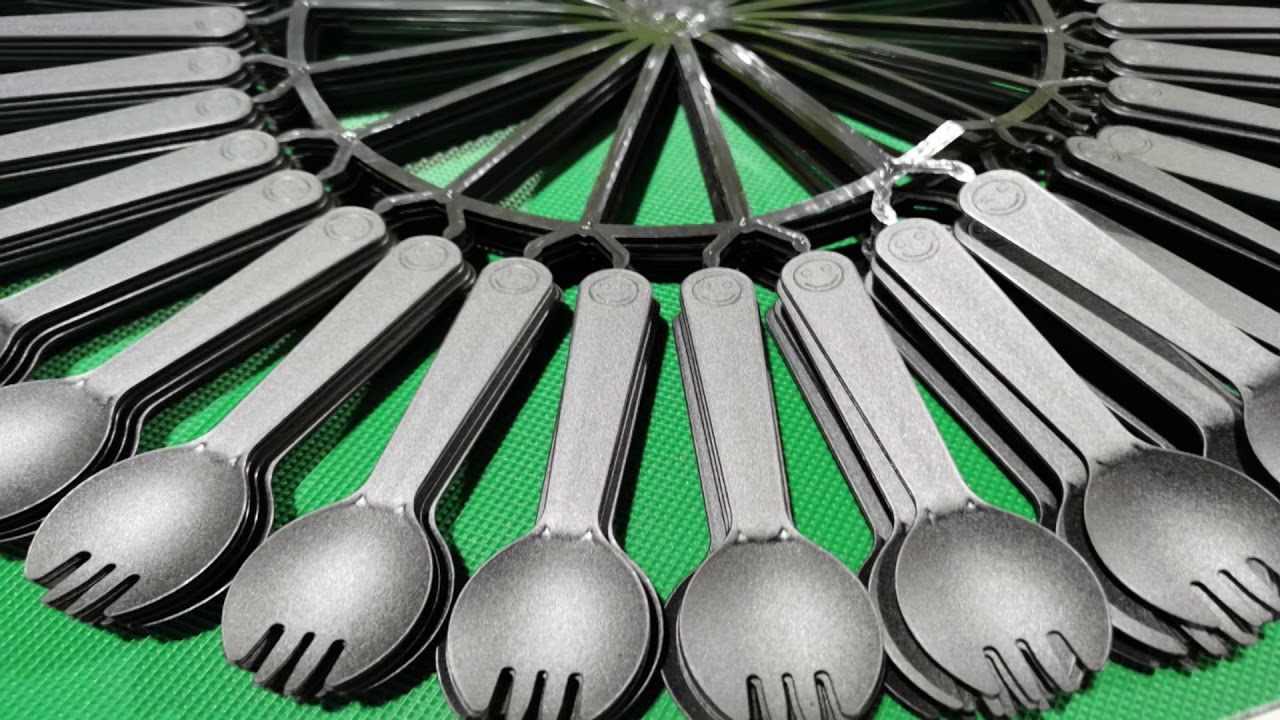 Specialized Injection Molding Machine For Making Plastic Spoon YouTube