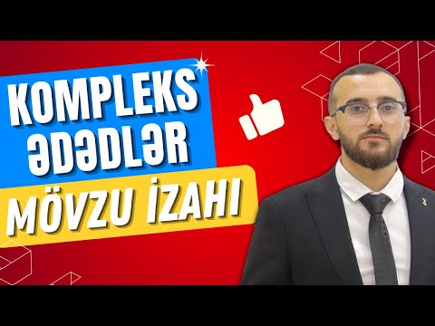 ❗️✅️👉Kompleks ədədlər Mövzu izahı #buraxılış #blok #dim #riyaziyyat