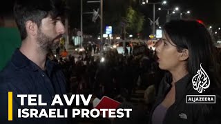 Tel Aviv protest leader says only an end to occupation can bring security for Israel