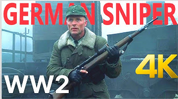GERMAN SNIPER BEHIND ENEMY LINES | Post Scriptum gameplay | Marksman class | Wehrmacht WW2 | 4K60fps