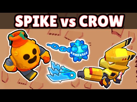 Brawl Stars Animation Robo Spike Mecha Crow Mecha Bo Vs ...