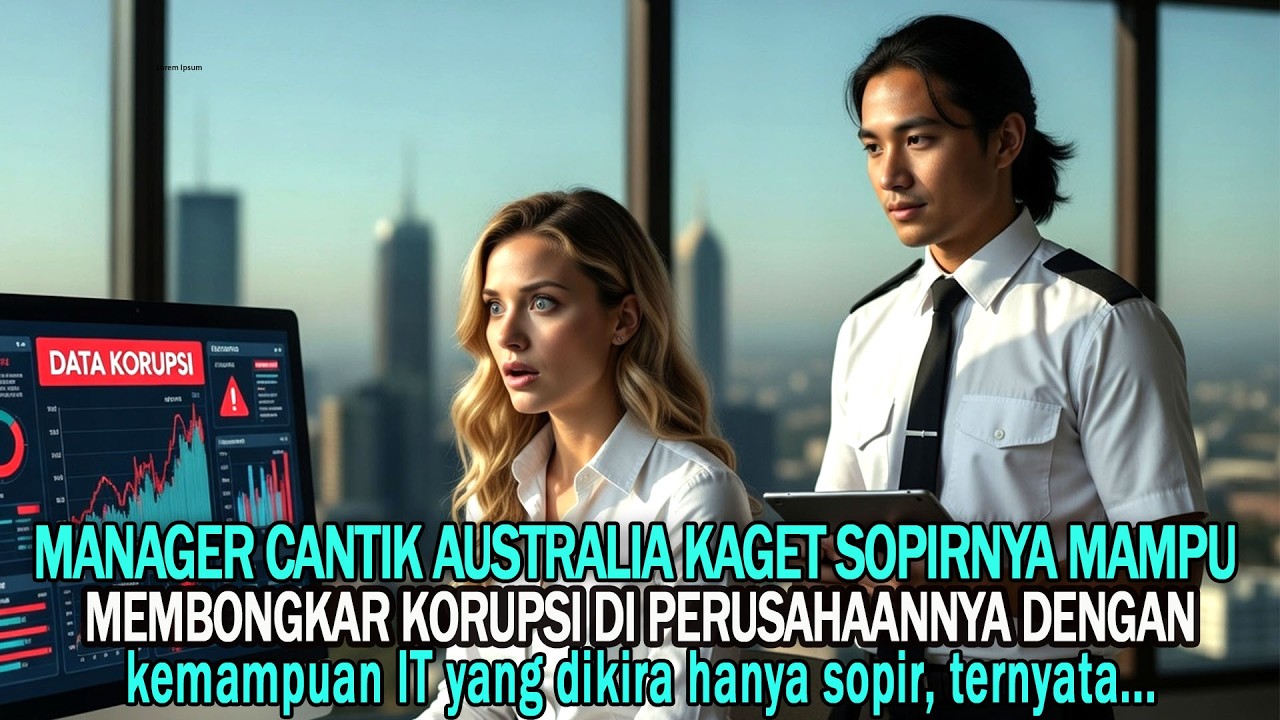 Manajer Cantik Australia Dibuat Kaget Sopirnya Mampu Bongkar Korupsi Perusahaannya! Ternyata...
