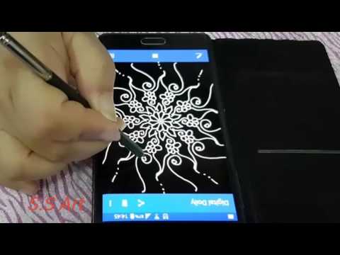 Digital doily. An  android app.