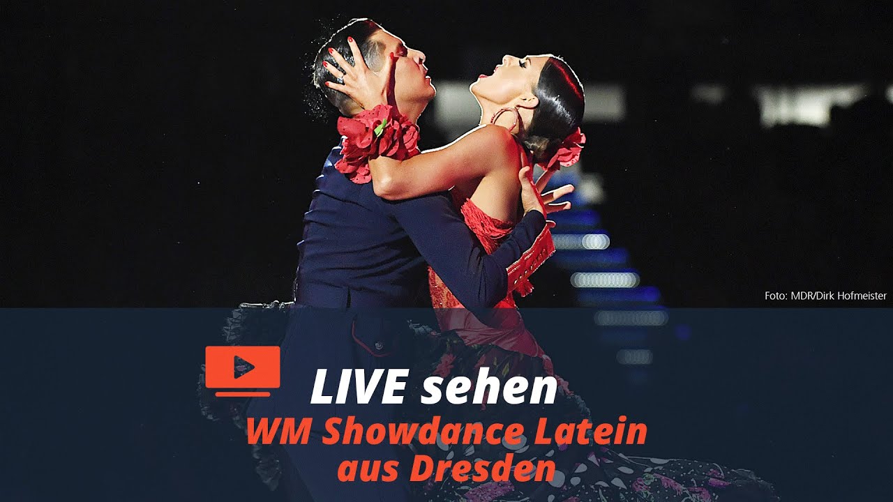 Livestream WM Showdance Latein aus Dresden Sport im Osten MDR