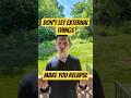 Don't let things external to you cause a relapse. They are less important than whats internal to you