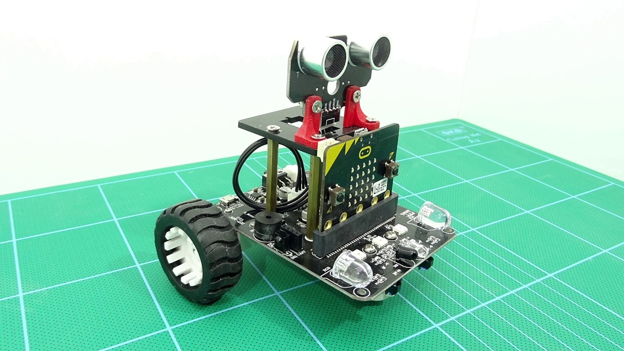Robots Con Micro Bit Robótica educativa con micro:bit. Robot que no choca - YouTube