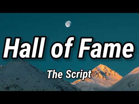 The Script - Hall Of Fame (Lyrics) ft. will.i.am