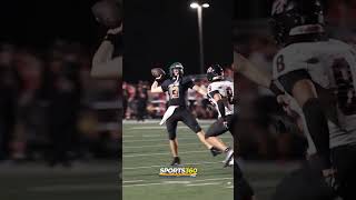 Utah commit Jonah Lubno makes a ridiculous throw on the run