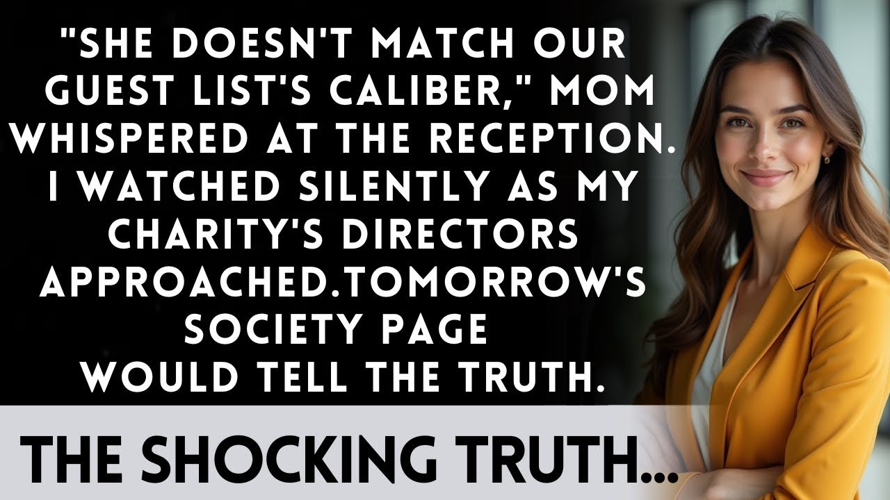 Sister Forced Me  At The Staff Table—Then Then My Foundation's Board Arrived