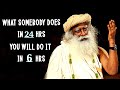 Sadhguru - The KARMA Can be Broken only if you have the needed Energy