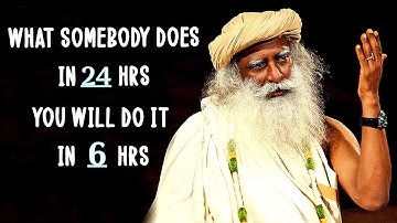 Sadhguru - The KARMA Can be Broken only if you have the needed Energy