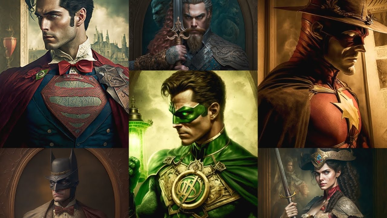 Justice League in Victorian Era (1837-1901) | Ai Artworks