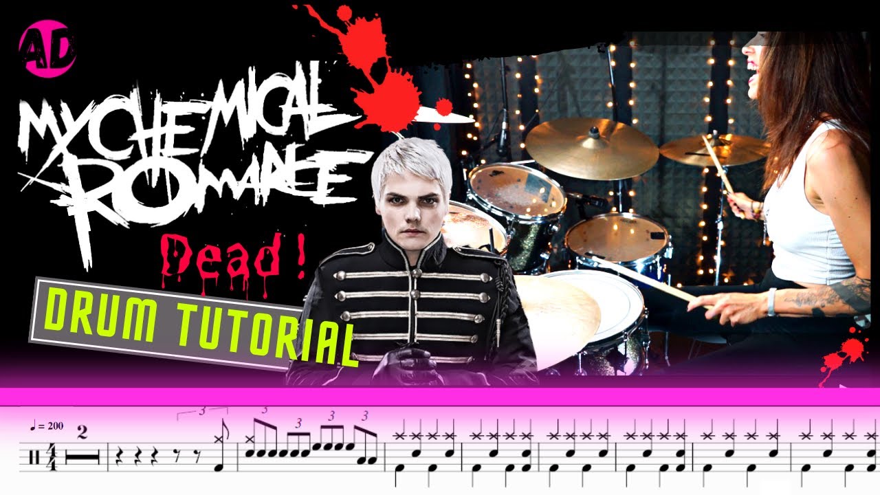 Dead ! - My Chemical Romance - Drum Cover (Drum Score)