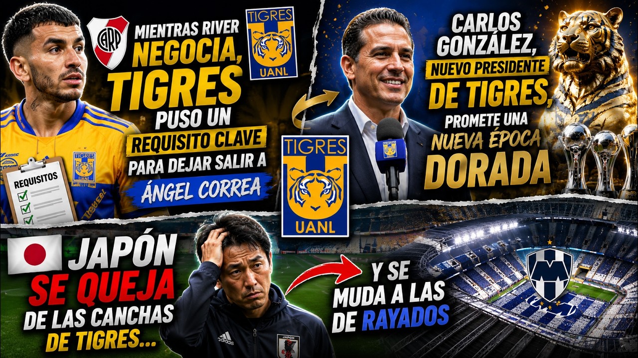 Tigres UANL: la condición para dejar salir a Correa